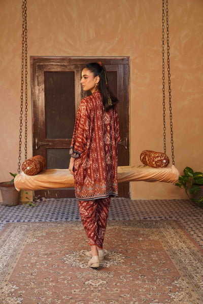 Iksaar Nocturne – Ikat Printed Co-Ord Set